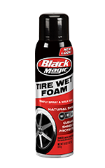 BM 800002220 Black Magic Tire Wet Foam 2PC 18oz